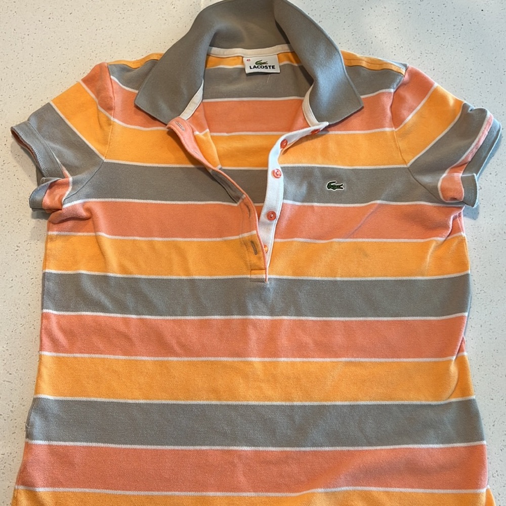 Spring/Summer color Lacoste shirt